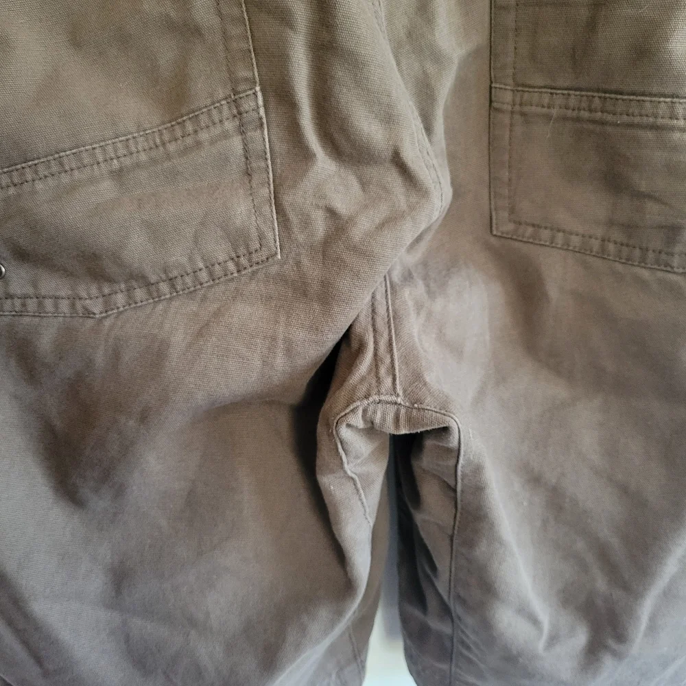 REI Organic Cotton Shorts Chino Brown Large 38